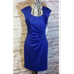 CALVIN KLEIN GORGEOUS ROYAL BLUE DRESS